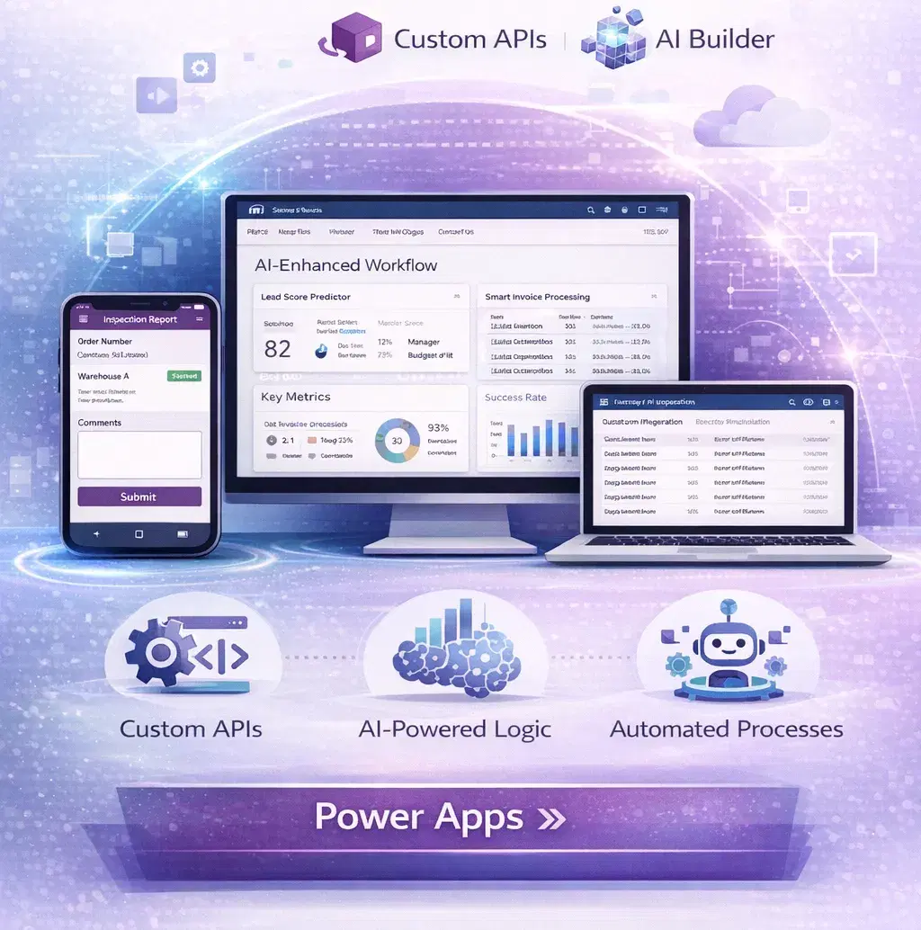 Custom Connectors & AI Builder