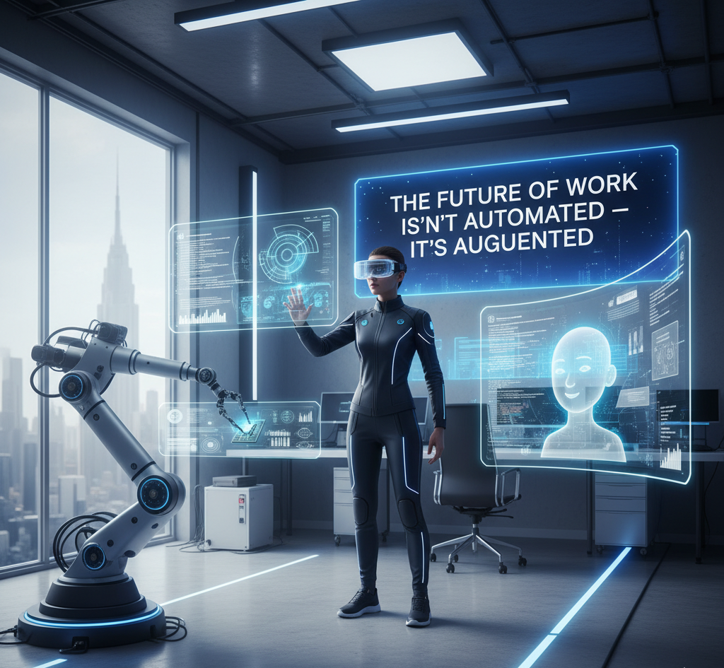 The Future of Work Isn’t Automated — It’s Augmented