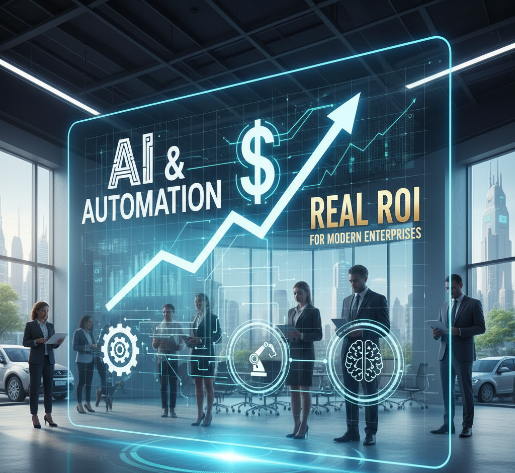 How AI and Automation Deliver Real ROI for Modern Enterprises