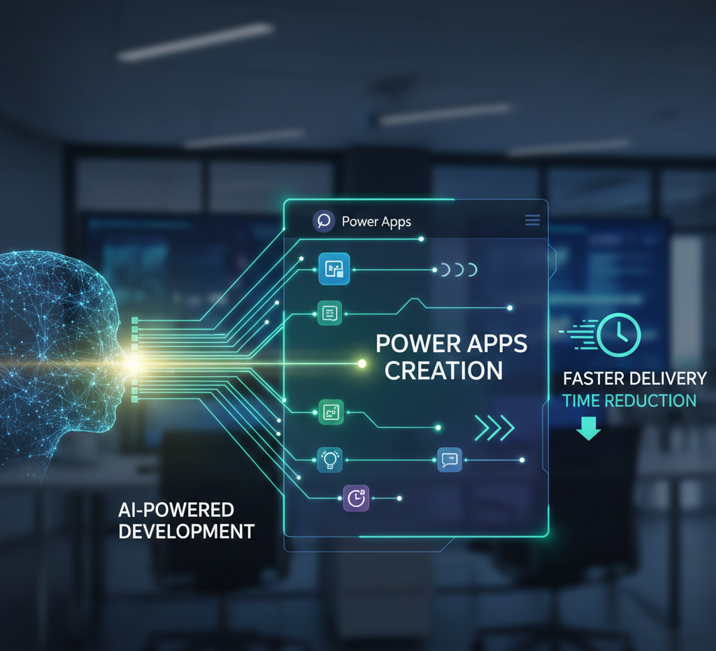 How AI Enhances Power Apps Development and Reduces Delivery Time